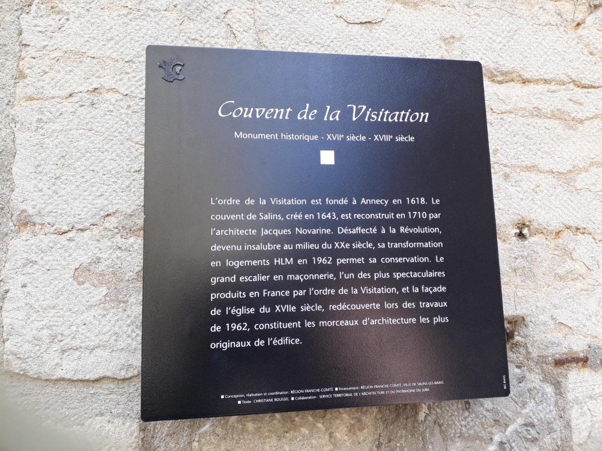 O'Couvent - Appartement 91 M2 - 4 Chambres - A521 Salins-les-Bains Bagian luar foto